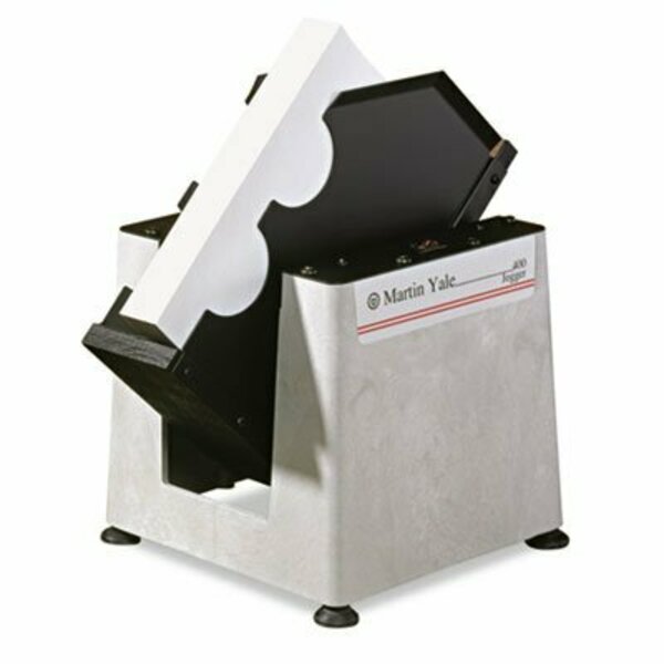 Premier Martin Yale MartinYale, Tabletop Paper Jogger, 15-1/4w X 11-1/2d X 15-1/4h, Gray 400